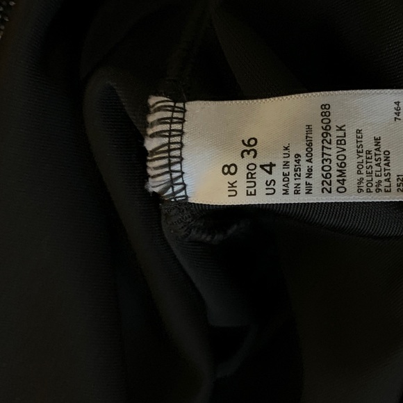 Top shop sparkle stretch mini dress - Picture 4 of 5